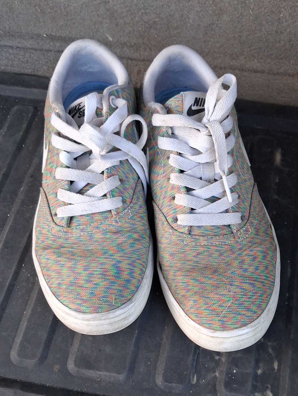 Nike Women's Multicolor Athletic Sneakers with White Laces